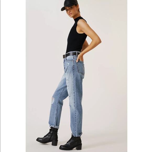 Modern American Bancroft distressed jean size 26 NWT - Picture 4 of 8